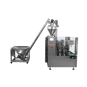 Роторный станок для фасовки и упаковки муки в пакеты DS-300